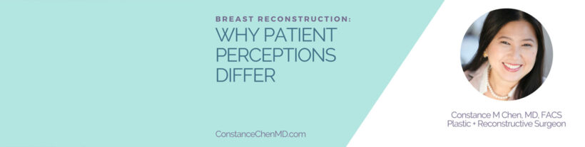 Breast Reconstruction: Why Patient Perceptions Differ banner